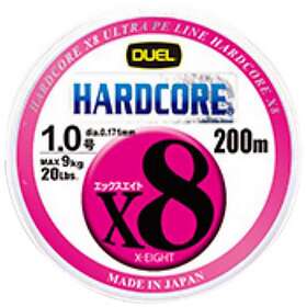 Find the best price on Duel Hardcore X8 Braided Line 200 M Flerfärgad