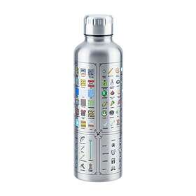 Minecraft Paladone Metal Water Bottle