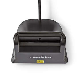 Nedis CRDRU2SM3BK SMART card reader USB 2.0