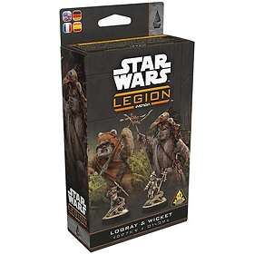 Atomic Mass Games Star Wars Legion Logray & Wicket Commander Expansion