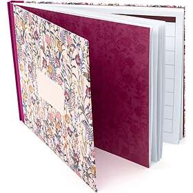 Pukka Pads Bloom Visitors Book A4 Cream Floral 9688BLM 9688BLM Office Stationery