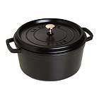 Staub Cast Iron Casserole Round 28cm 6.7L