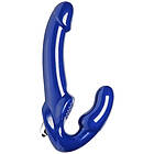 Strap U Revolver II Vibrerande Strapless Strap-On Dildo Blå