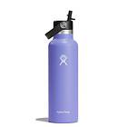 Hydro Flask 21 Oz Standard Flex Straw Cap Isolerad vattena Lupine Unik storlek