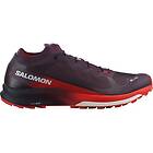 Salomon S/Lab Ultra 3 V2 Trail Running Shoes - Plum Perfect / Fiery Red White