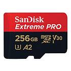 SanDisk MicroSDXC Pro Extreme 200MB/s 256G A2 C10 V30