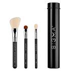 Sigma Essential Trio Brush Set Black 3 st