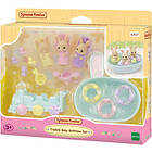 Sylvanian Families Dockhustillbehör Triplets Baby Bathtime Set