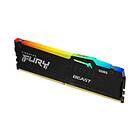 Kingston FURY Beast RGB 8GB DDR5 RAM 5600MHz DIMM 288-pin On-die ECC CL36 (KF556