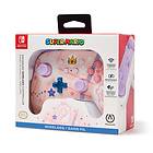 PowerA Enhanced Wireless Controller for Nintendo Switch Princess Peach Plaid