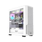 Darkflash Computer case DF2100 4 ARGB fans (white) Chassi Miditower Vit