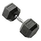 York Fitness Rubber Hex Dumbbell 20kg