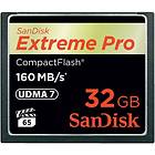 SanDisk Extreme Pro Compact Flash 160MB/s 32GB