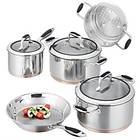 Scanpan Coppernox Pot Set 5 pcs