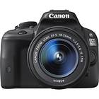 Canon EOS 100D + 18-55/3.5-5.6 IS STM + 55-250/4.0-5.6 IS STM