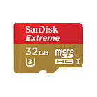 SanDisk Extreme microSDHC Class 10 UHS-I U3 60/40MB/s 32GB