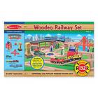 Melissa & Doug Wooden Railway Set 701