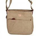 Troop London Classic Canvas Crossbody Bag (TRP0237)