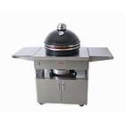 Grand Fire Kamado Grill on SS with Cart