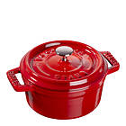 Staub Cast Iron Casserole Round 10cm 0.25L