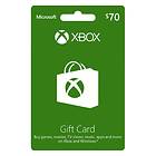 Microsoft Xbox Gift Card 70 USD