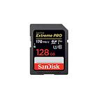 SanDisk Extreme Pro SDXC Class 10 UHS-I U3 V30 170/90MB/s 128GB