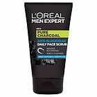 L'Oreal Men Expert Pure Charcoal Anti-Blackhead Daily Face Scrub 100ml