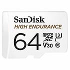 SanDisk High Endurance microSDXC Class 10 UHS-I U3 V30 64GB