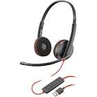 Poly Blackwire C3220 USB-C On-ear Headset