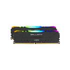 Crucial Ballistix Black RGB LED DDR4 3600MHz 2x16GB (BL2K16G36C16U4BL)