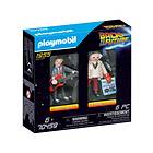 Playmobil Back to the Future 70459 Marty Mcfly And Dr. Emmet Brown