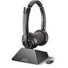 Poly Savi 8220 UC Duo On-ear Headset