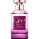 Abercrombie & Fitch Authentic Night Women edp 100ml