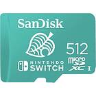 SanDisk Nintendo Switch microSDXC Class 10 UHS-I U3 100/90MB/s 512GB