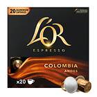 L'OR Nespresso Colombia XL 20 (Capsules)