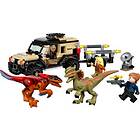 LEGO Jurassic World 76951 Pyroraptor & Dilophosaurus Transport