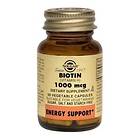 Solgar Biotin 1000mcg Vegetable 50 Capsules