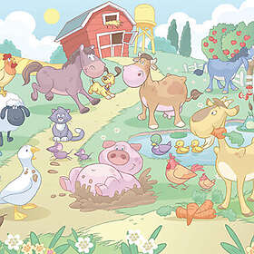 Walltastic Tapet Baby Kul På Bondgården Fun on the Farm 40601
