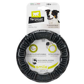 Ferplast Smile tuggring, svart Stl. M: Ø 16 x H 3.2 cm