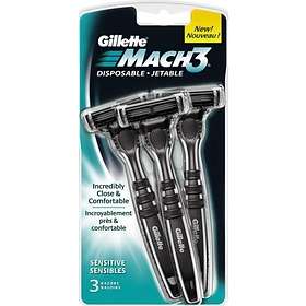 Gillette Mach3 Disposable 3-pack