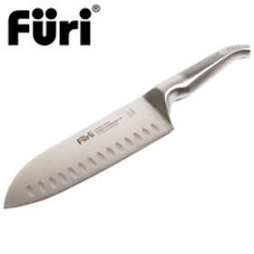 Furi Pro East-West Santoku 17cm (Fluted Blade)