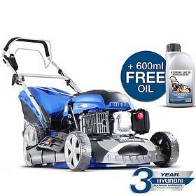 Hyundai HYM460SPE 4-Stroke Petrol Lawnmower Self Propelled Electric Push Button 