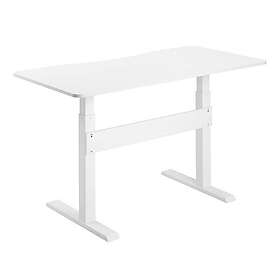 Brateck Height Adjustable Desk Air Lift Sit-Stand (G03-22D.WHT)