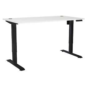 Jasper J Single Motor 3 Programmable Controller 1500mm Desk Black/White