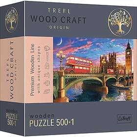 Trefl Wood Craft Dominic Davison, Big Ben London 501 Pieces