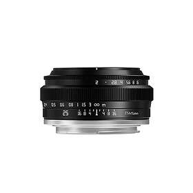 TTArtisan 25mm f/2.0 objektiv APS-C för Fujifilm X