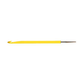 KnitPro Trendz Interchangeable Crochet Hook Acrylic 6.00mm Yellow for Tunisian