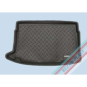 Rezaw Plast Skålad Bagagerumsmatta Svart VW Polo V Hatchback 2009-2017 HCRZ10184