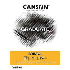 Canson Graduate Bristolblock 180g 20 ark