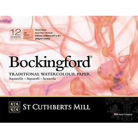 Bockingford Akvarellblock 300g Varmpressad
